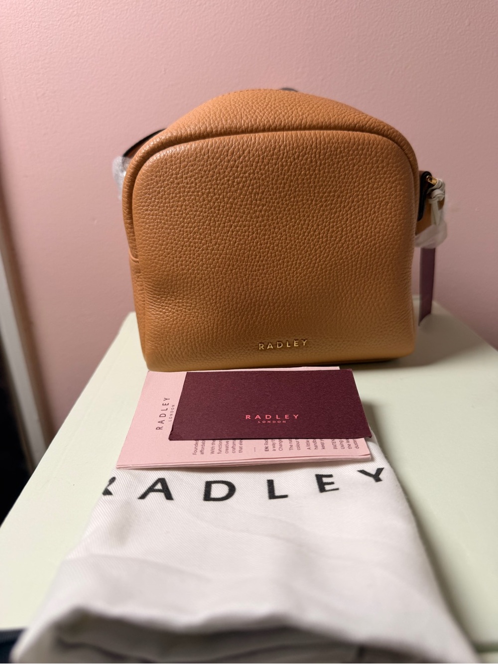 Radley London Mini Leather Crossbody New Dust Bag Included